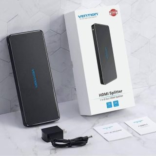 Vention 3D 1 in 8 out 4K HDMI Splitter