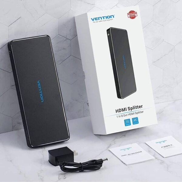 Vention 3D 1 in 8 out 4K HDMI Splitter %count(title) +254720548999 Vention 3D 1 in 8 out 4K HDMI Splitter
