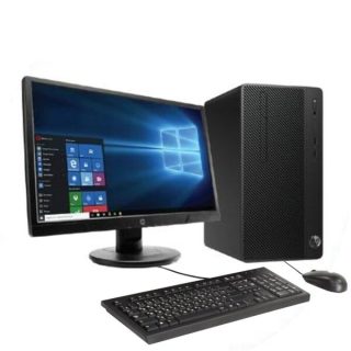 HP 290 G4 Microtower ,10th Gen PC, Intel Core i3-10500, 4GB RAM, 1000GB(1TB) HDD, 19.5? Monitor Desktops, 64J82EA - Kenya