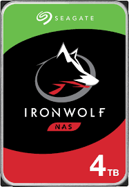 Seagate 4TB IronWolf 5900 rpm SATA III 3.5″ Internal NAS Hard drive, ST4000VN006