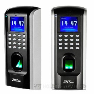 ZKteco F7C-ID Stand-Alone Fingerprint & Time Attendance Reader + 12V power adapter