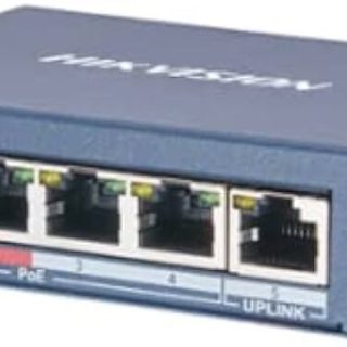 Hikvision DS-3E0106P-E/M 4-Ports Unmanaged PoE Switch - Kenya