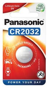 Panasonic CR2032 3V Lithium Batteries