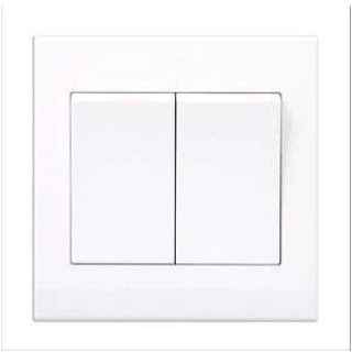 2 Gang 2 Way Elite Elegance Switch - Kenya