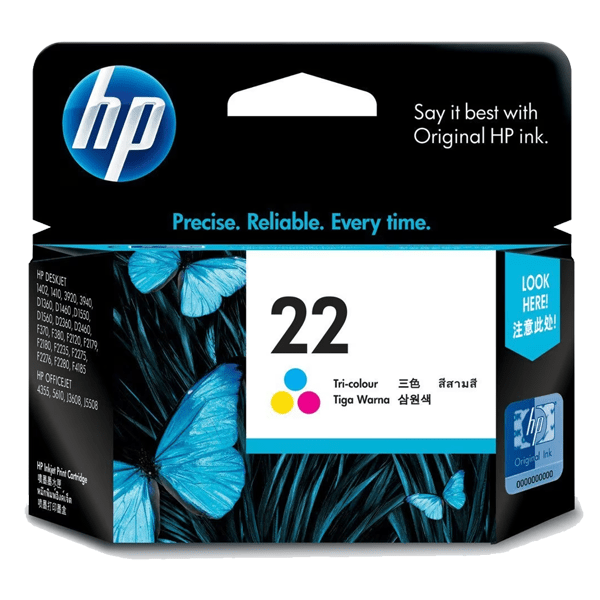 HP 22 TRI-COLOR ORIGINAL INK CARTRIDGE, HP-C9352AE - Kenya %count(title) +254720548999 HP 22 TRI-COLOR ORIGINAL INK CARTRIDGE, HP-C9352AE - Kenya