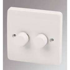 Powermax 2 Gang Dimmer Switch