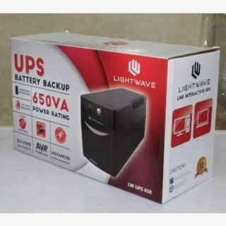 Lightwave 650VA Back-Up UPS