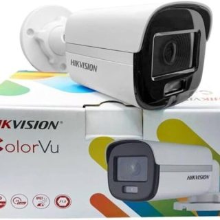 Hikvision DS-2CE10DF0T-PF(3.6mm) 2 MP ColorVu Fixed Mini Bullet Camera - Kenya