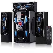 Euroken Ek-507 2.1ch Multimedia Speaker System Silver 12000w - Kenya