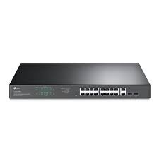 TP-Link 18-Port 10/100/1000Mbps Gigabit Easy Smart Switch with 16-Port PoE+ – TL-SG1218MPE
