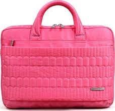 Kingsons KS3080W-PK Electra Series Laptop Shoulder Bag, Pink