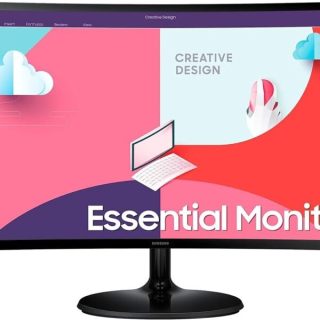 Samsung Essential 24″ FHD Monitor – LS24C310EAMXUE