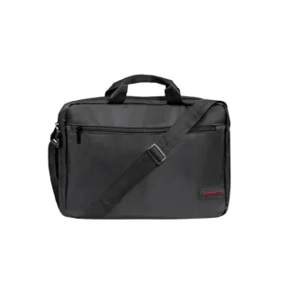 Promate GEAR-MB BLACK Lightweight Messenger Bag for 15.6″ Laptops
