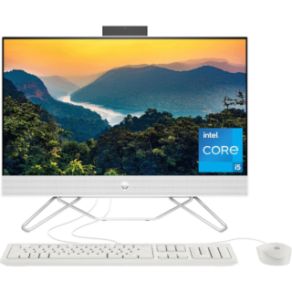 HP All-in-One 24-cr0308nh PC, Core i5 1334U (13th Gen), 8GB Ram, 512GB SSD, 23.8-inch FHD (B73T9EA) - Kenya