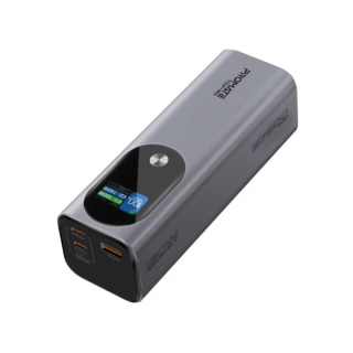 Promate TITAN-160 27600mAh 160W Compact Power Bank with LCD Screen