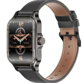 Promate XWATCH-RM BLACK 1.78″ Curved AMOLED Fitness Tracker Smartwatch