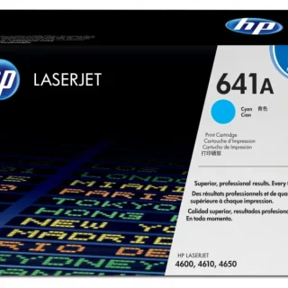 HP 641A Cyan Original LaserJet Toner Cartridge (C9721A) - Kenya