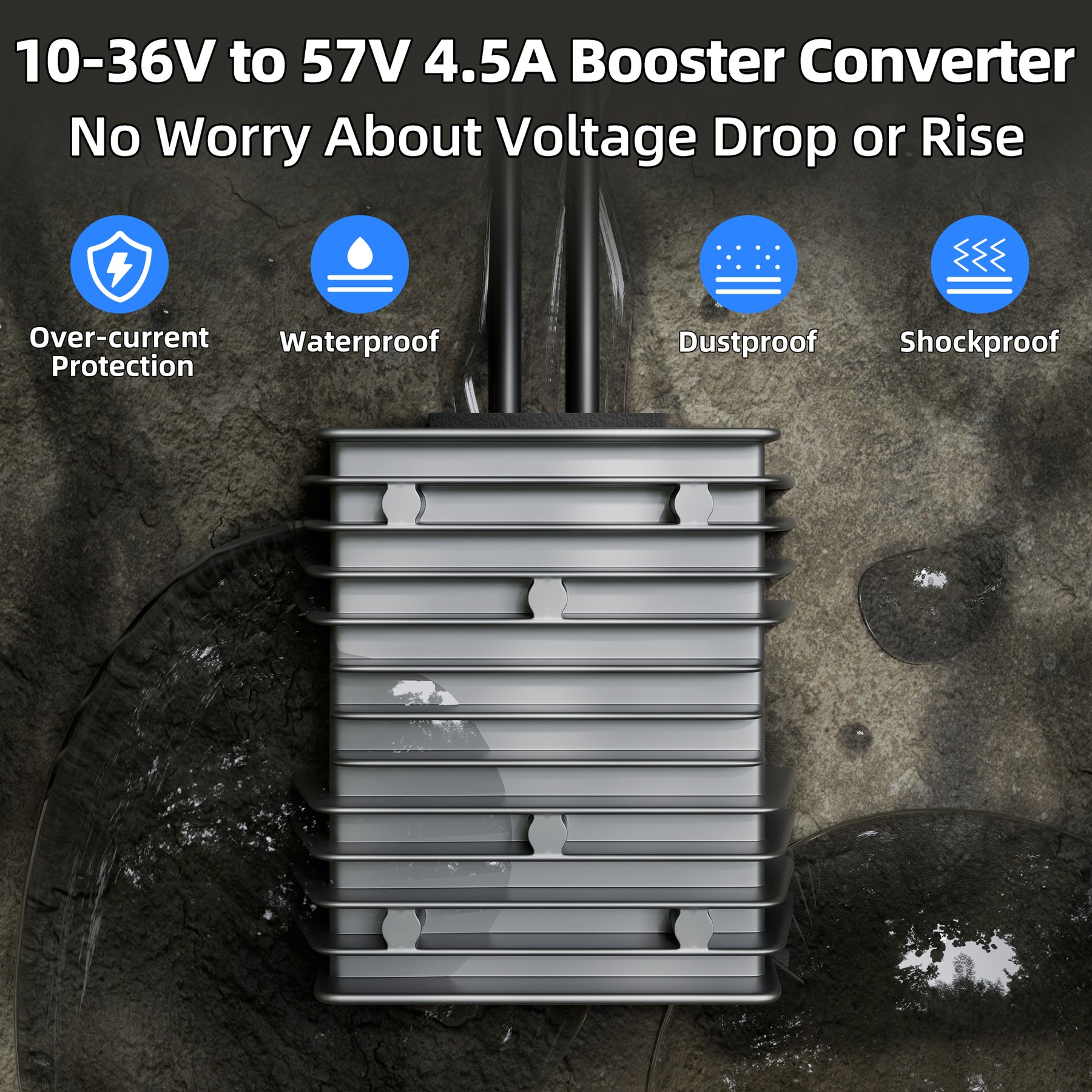 Starlink Gen 3 Router Power Adapter
  12V/24V to 57V Converter with Anderson Plug & 23ft Cable for RV, Marine - Image 8