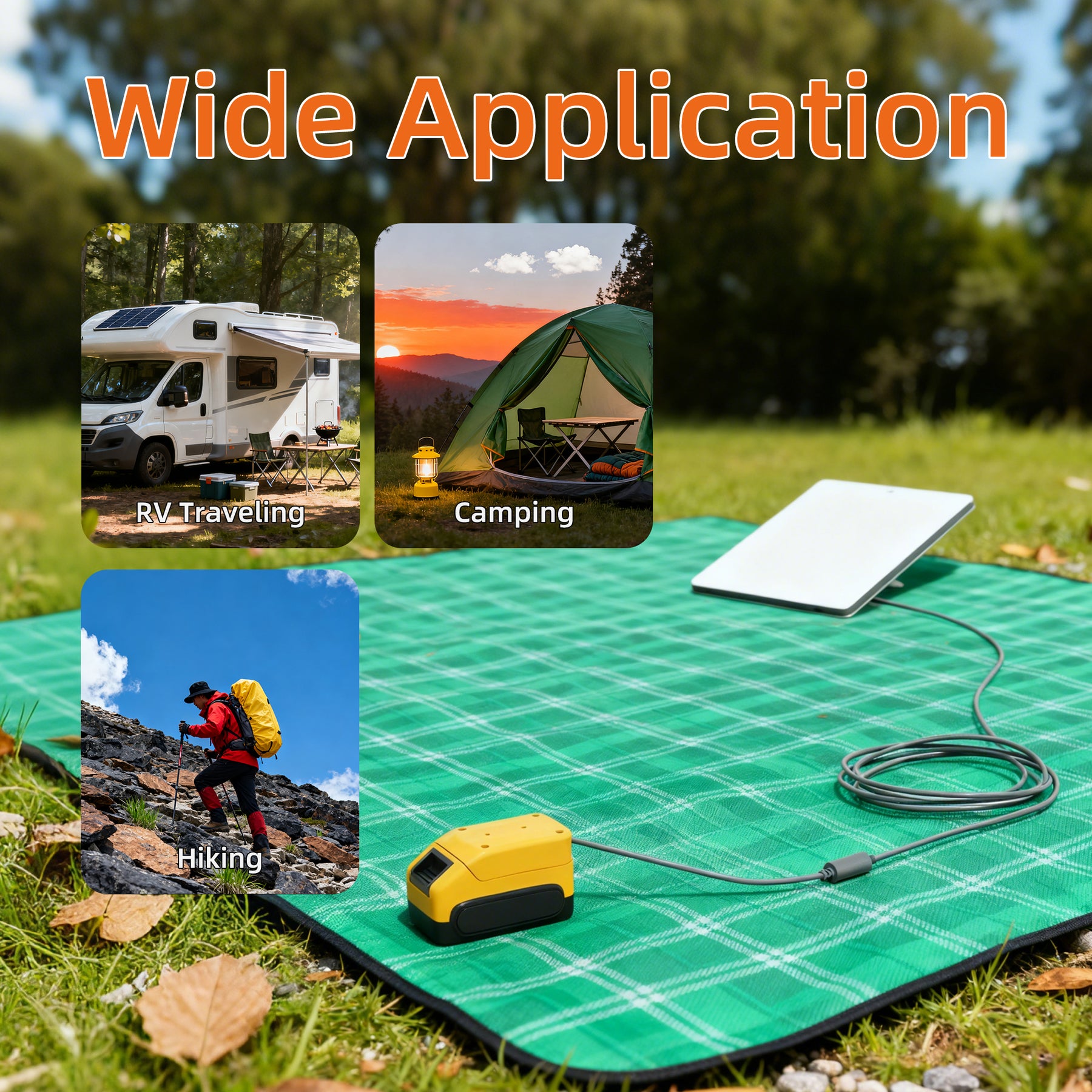 Starlink Mini Power Adapter for DeWalt
  18V-20V Batteries Plug-and-Play Portable Power Source for Camping, RV,
  Off-Grid - Image 4