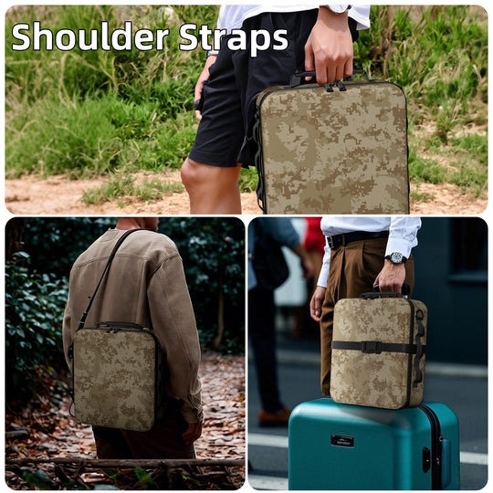 Starlink Mini Army Digital Camouflage
  Briefcase with Shoulder Strap - Image 10