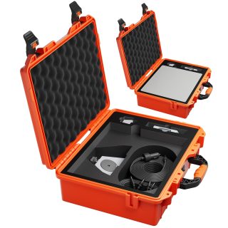 Starlink Mini Orange Hard Protective
  Travel Case with Organized Storage