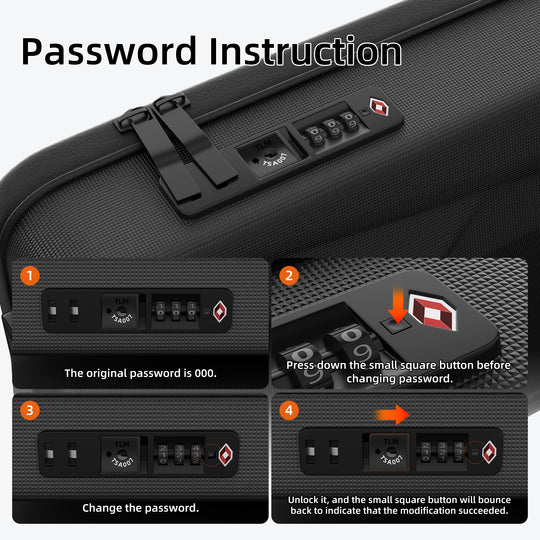 Starlink Mini Hard Shell Anti-theft
  Backpack with TSA Lock & USB Ports - Image 10