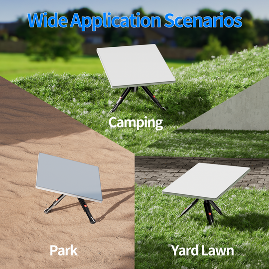 7.1" Starlink Mini Extendable Tripod
  with Tripod Adapter and Tent Pegs - Image 9