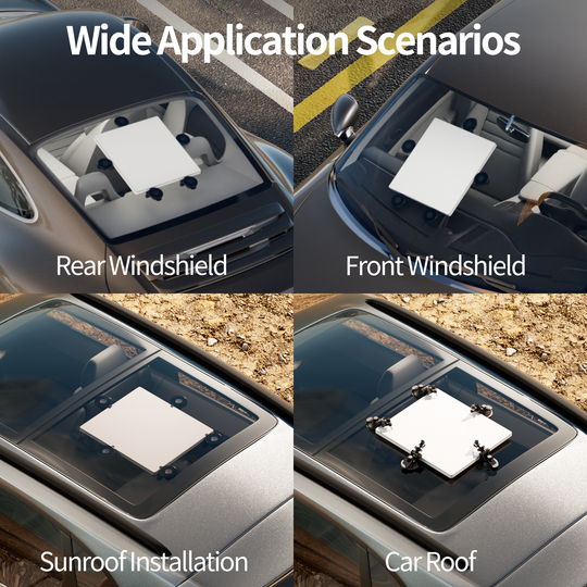 5PCS Starlink Mini Suction Cup Mount with
  Adjustable Arm for Car Windows and Sunroofs - Image 9