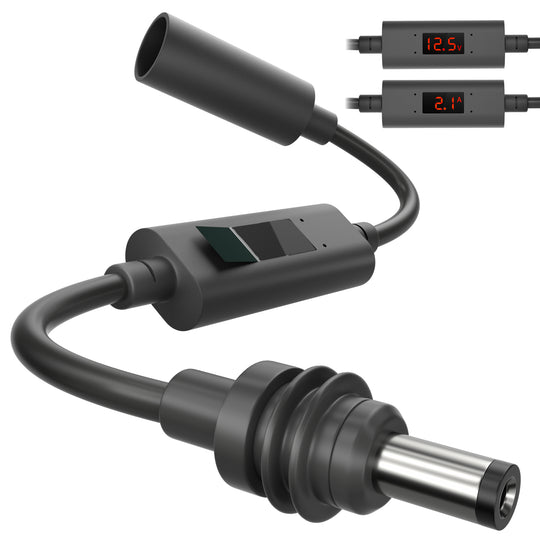 Starlink Mini DC to DC Female Adapter
  with Digital Volt/Amp Display | Power Cable with Over-Voltage Protection - Image 12