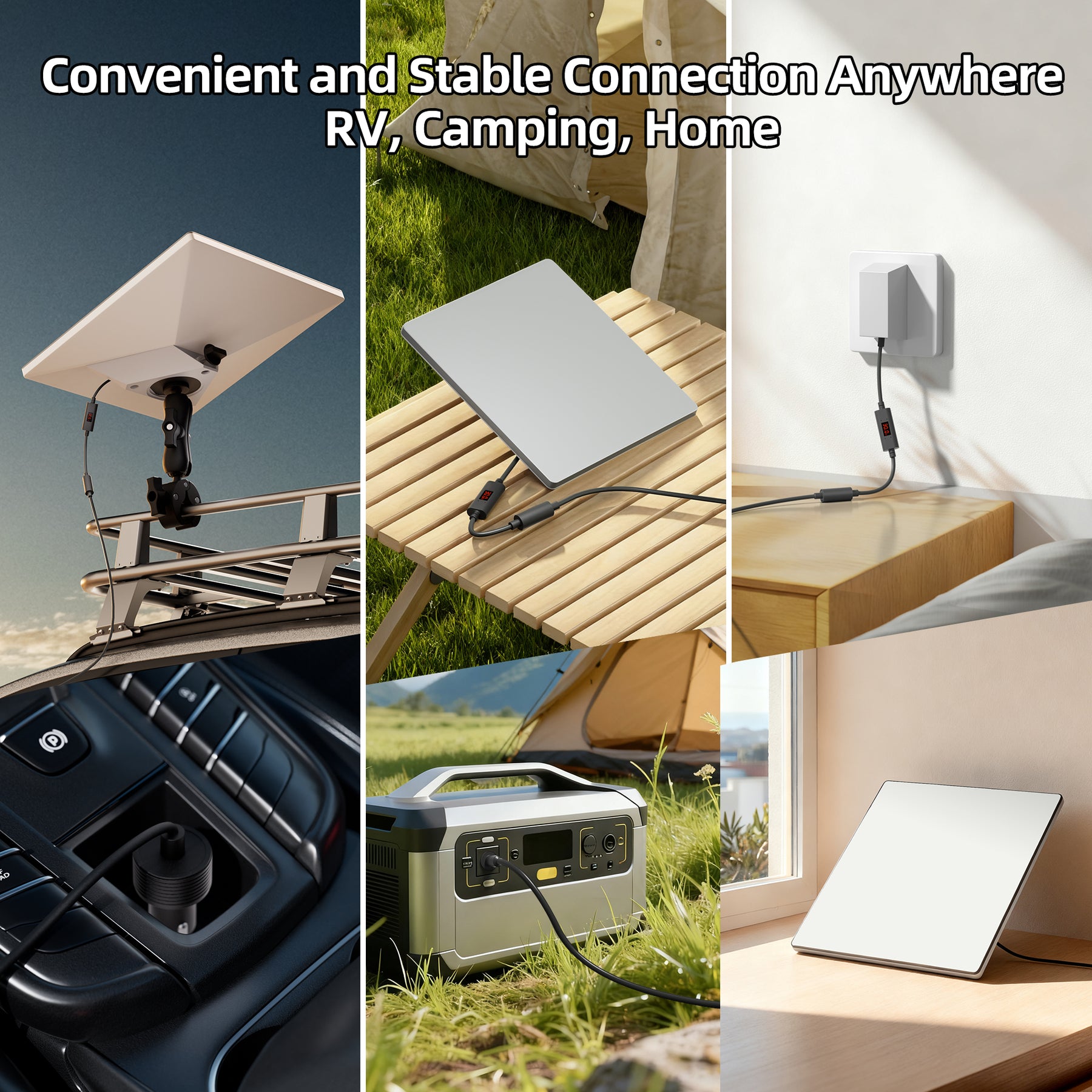 Starlink Mini DC to DC Female Adapter
  with Digital Volt/Amp Display | Power Cable with Over-Voltage Protection - Image 10