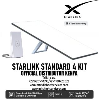 STARLINK
  Standard 4 Kit Wi-Fi System - Algiers