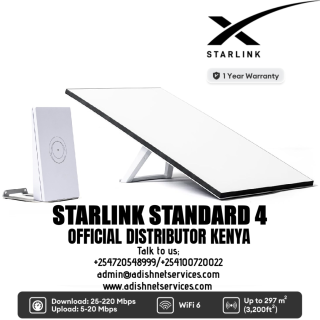 STARLINK
  Standard 4 Kit Wi-Fi System - Abuja