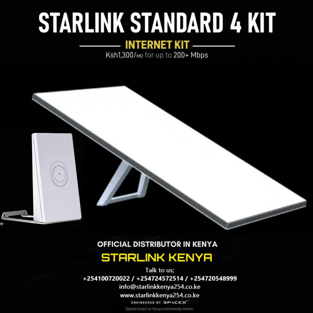 STARLINK STANDARD 4 | +254720548999