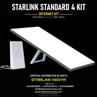 STARLINK
  Standard 4 Kit Wi-Fi System - Algeria