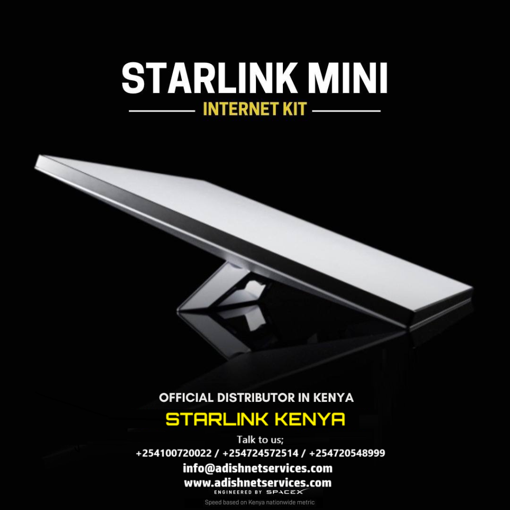 starlink mini ADISHNETSERVICES 1 | +254720548999