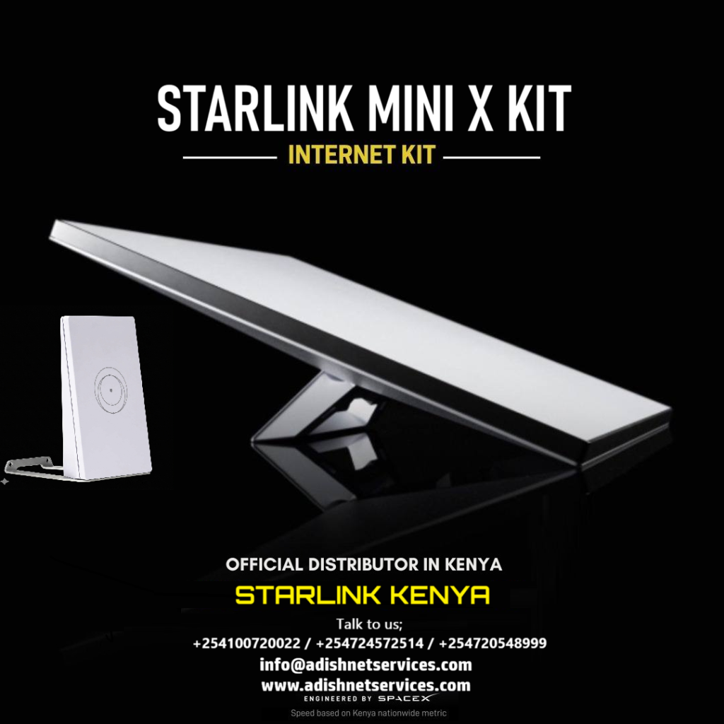 Starlink Mini X Bundle: Satellite Dish + Wireless Router | Portable High-Speed Internet System for RV, Camping & Remote Areas %count(title) +254720548999 starlink miniX ADISHNETSERVICES | +254720548999