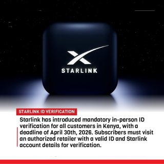 starlink verification SERVICE KENYA | +254720548999