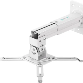 ONKRON Projector Ceiling Mount, 22 lbs
  Load Capacity, Height Adjustable Projector Mount Wall & Ceiling,
  Extendable Arm, Swivel and Tilt, Universal Holder Bracket for Home Cinema,
  Office White