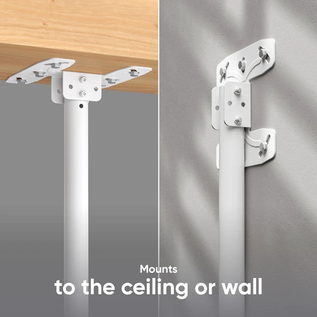ONKRON Ceiling TV Mount for 32-80 Inch Screen up to 150 lbs, Height Adjustable Hanging TV Mount with Swivel and Tilt, VESA 100x100-600x400, Full Motion Ceiling Mount TV Bracket Drop Down, White %count(title) +254720548999 ONKRON Ceiling TV Mount for 32-80 Inch
Screen up to 150 lbs, Height Adjustable Hanging TV Mount with Swivel and
Tilt, VESA 100x100-600x400, Full Motion Ceiling Mount TV Bracket Drop Down,
White - Image 4