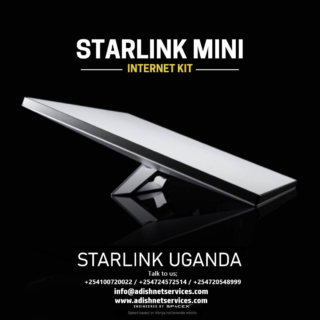 Starlink Mini X Kit: Satellite Dish + Wireless Router - Hoima Uganda